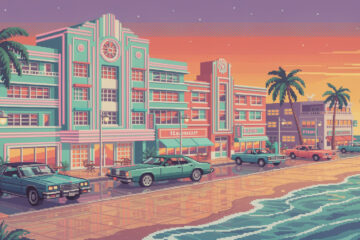 découvrez comment un tableau de miami, mêlant couleurs vives et styles caractéristiques, peut transformer votre intérieur en une véritable ambiance art déco.