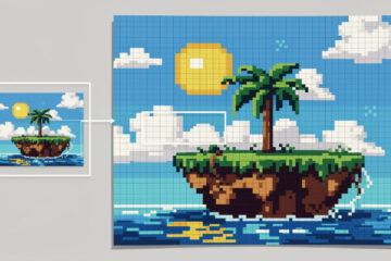 découvrez comment agrandir un pixel art sans le flouter : choisissez le bon logiciel et utilisez un rééchantillonnage au plus proche voisin pour préserver ses pixels.