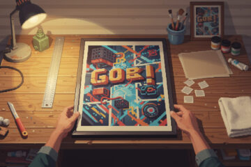 découvrez comment encadrer une affiche pixel art grand format : choix du cadre, du verre et des couleurs pour la protéger et la mettre en valeur.